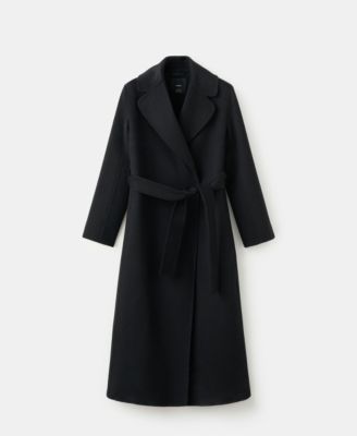 Women's Belted Handmade Wool Coat