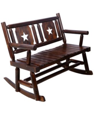 Modern Accent Teddy Upholstered Nursery Glider Rocking Chair with Solid Wood Legs Side Pocket High Backrest 300LBS Capacity