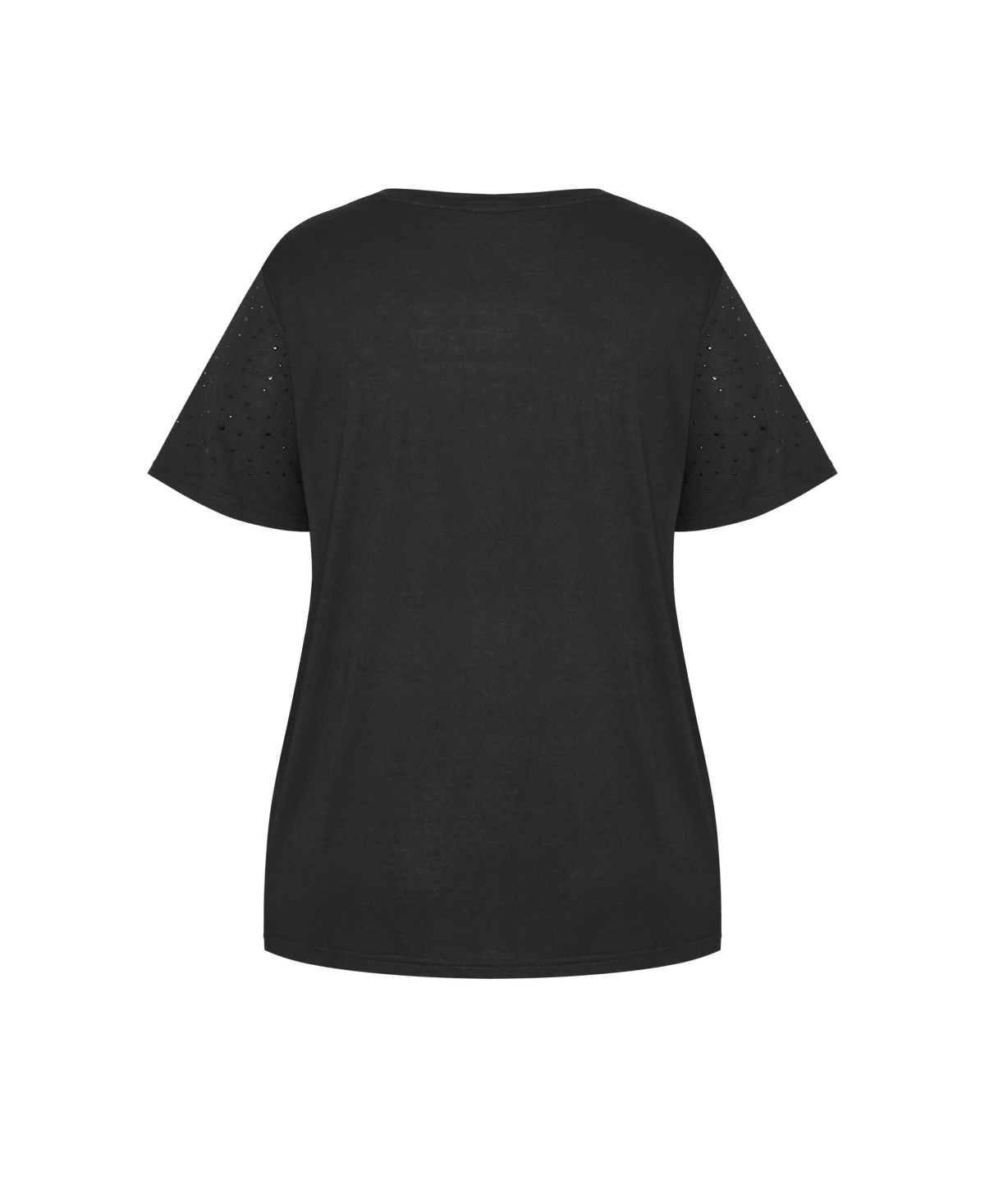 City Chic Women's Plus Blinged Up Tee