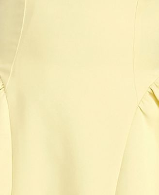 Juniors' Off-The-Shoulder Drop Waist Short Dress