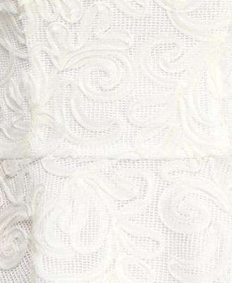 Juniors' Ruffle Neck Double Tiered Short Dress