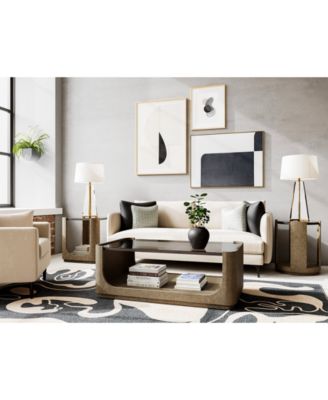 Dante 24" Wood Chairside Table