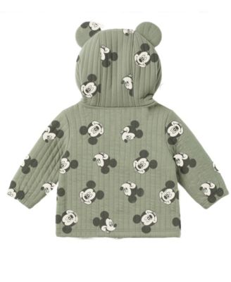 Baby Boys' Mickey Mouse Jacket, Short-Sleeve Bodysuit & Pants, 3-Piece Set