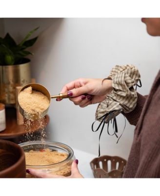 Women's Oversized Ribbon Scrunchie Set of 3 - Plaid Bows