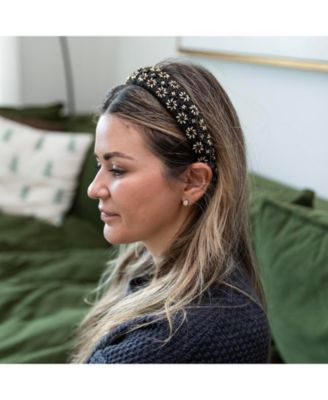 Women's Embellished Starburst Padded Headband