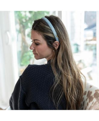 Women's Classic Thin Padded Headband - Dark Wash Stars