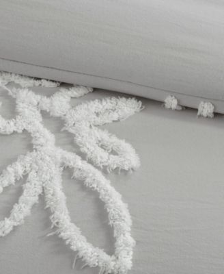 Madison Park Veronica Floral Tufted 3-Pc. Comforter Set, King/California King