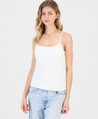 Juniors' Scoop-Neck Bra-Free Cami