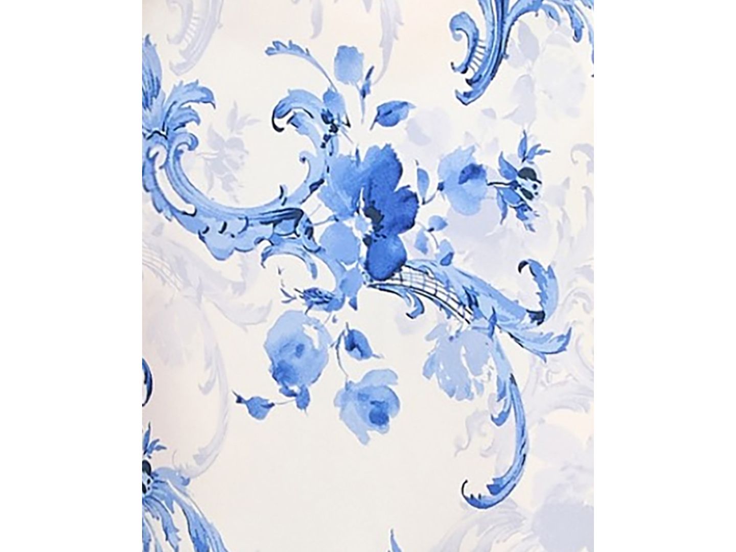Женское платье BEAUTY & GRACE Juniors' Square Neck Floral Draped Back Maxi, цвет: Синий / Белый — фото 4
