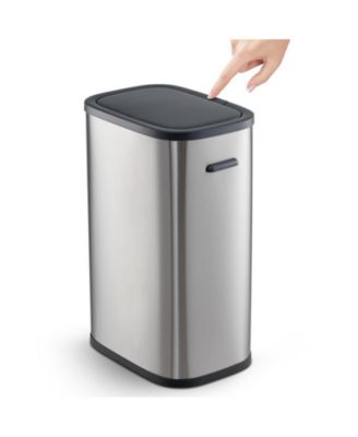 14.5 Gallon Automatic Trash Can with Lid - Smart Motion Sensor Design, 55L Capacity, Perfect for Kitchen, Bathroom, Bedroom & Office