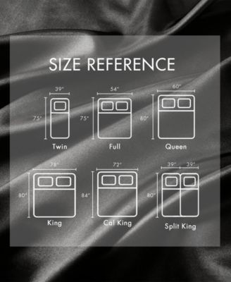 Satin Luxury 7-Pc. Sheet Set, Split King