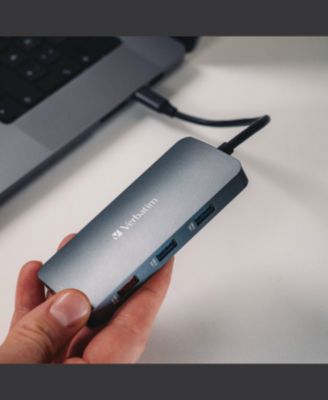 32152 9 Port USB-C Pro Multiport Hub - Gray