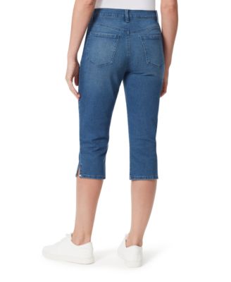 Petite Amanda High-Rise Five Pocket Capri Jeans