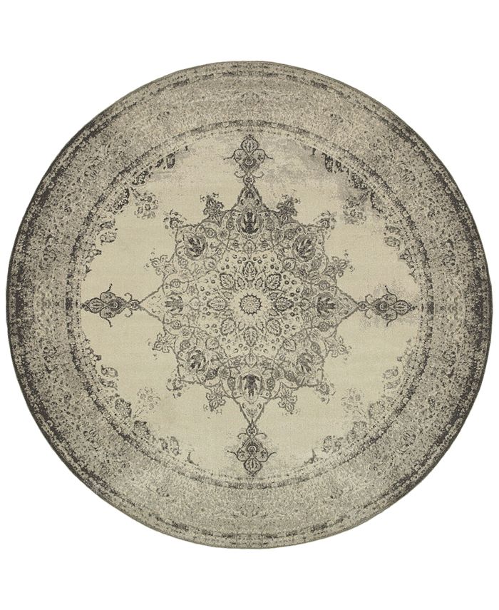 JHB Design Tidewater Medallion 7'10'' Round Rug Macy's