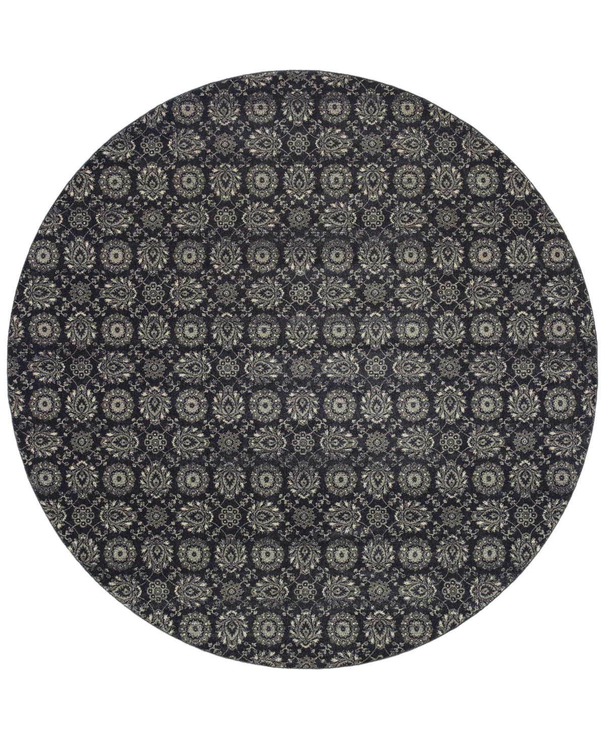 Jhb Design Tidewater Meridian 7'10in Round Rug