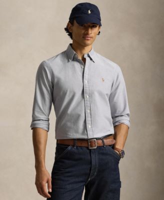 Men's Long-Sleeve Oxford Shirt