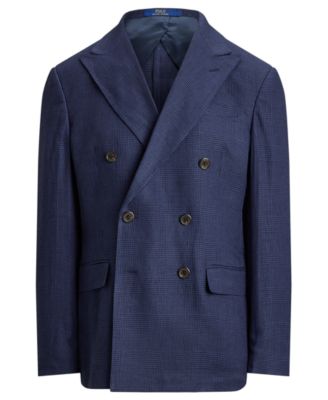 Men's Modern-Fit Glen Plaid Jacket