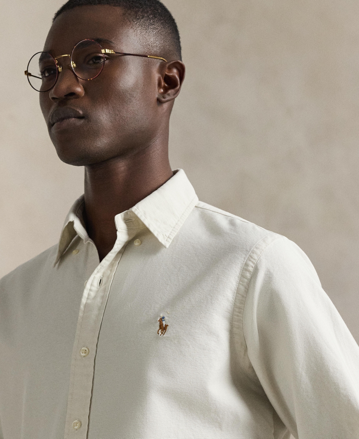 Polo Ralph Lauren Men's Long-Sleeve Oxford Shirt