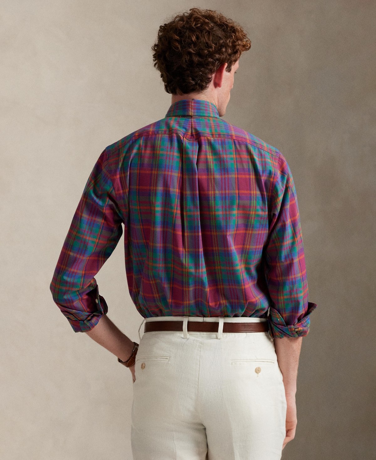 Polo Ralph Lauren Men's Classic-Fit Plaid Performance Shirt