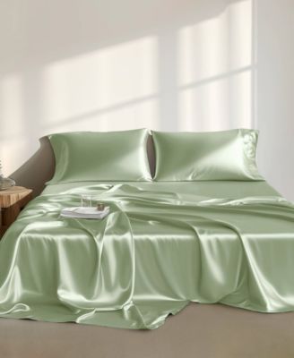 Satin Luxury 6-Pc. Sheet Set, Cal King