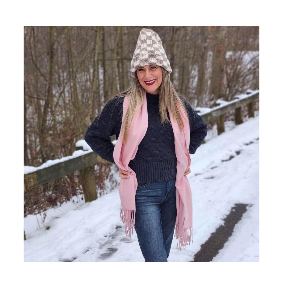 Draft - Headbands of Hope Women's Italian Fringe Scarf