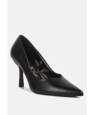 Womens Rarity Point Toe Stiletto Heeled Pumps