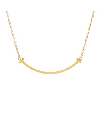 T Smile Pendant Necklace