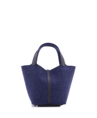 MM Picotin Lock Bag Felt with Leather