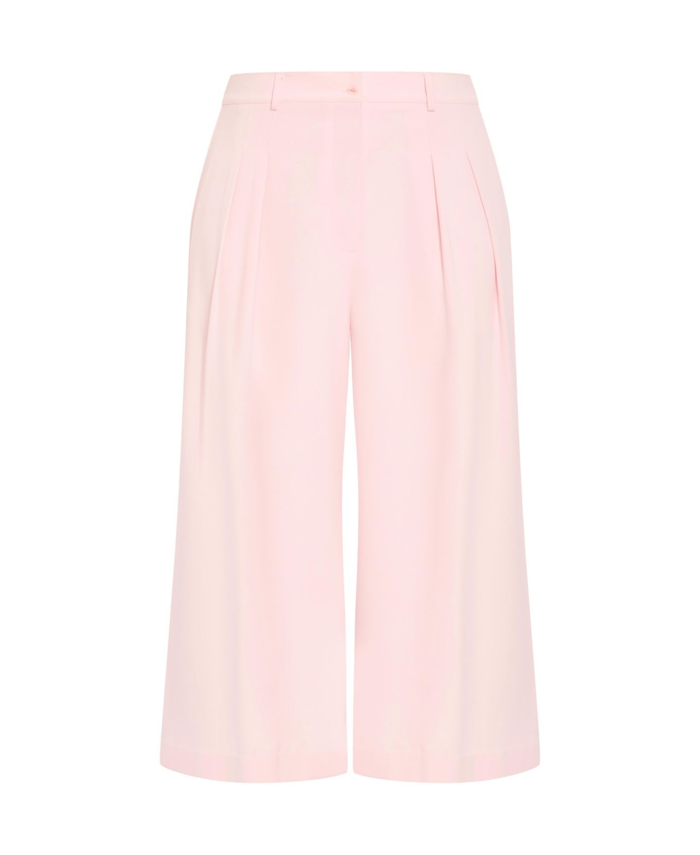 Женские брюки CITY CHIC Plus Size Abbie Crop, цвет: Розовый — фото 3