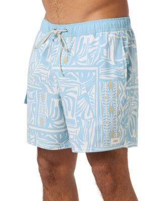 Men's Hermosa Retro Slim-Fit Swim Trunks