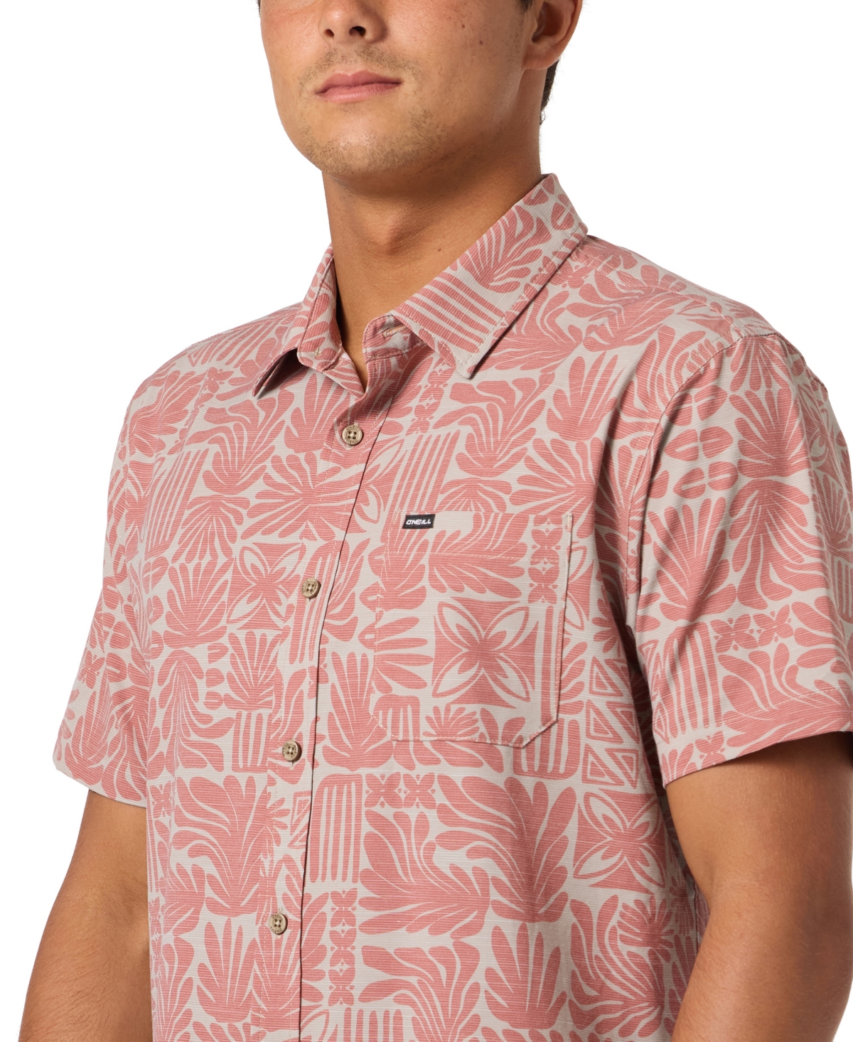 O'Neill Men's Printed Short-Sleeve Shirt
