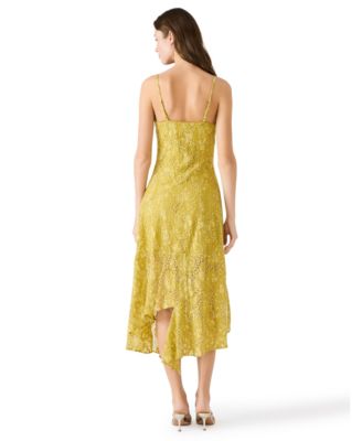 Juniors' Sweetheart Neck Fern Dress