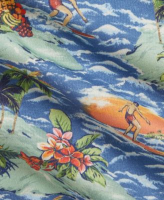 Baby Boys' Tropical-Print Hoodie and Shorts, 2-Piece Set