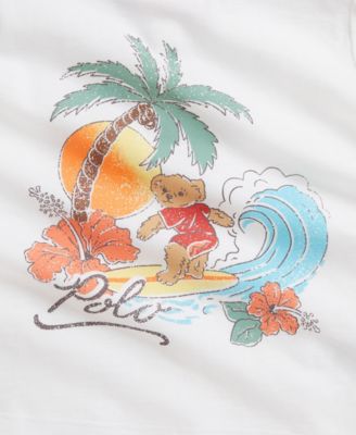 Baby Girls' Crewneck T-Shirt and Terry Shorts, 2-Piece Set