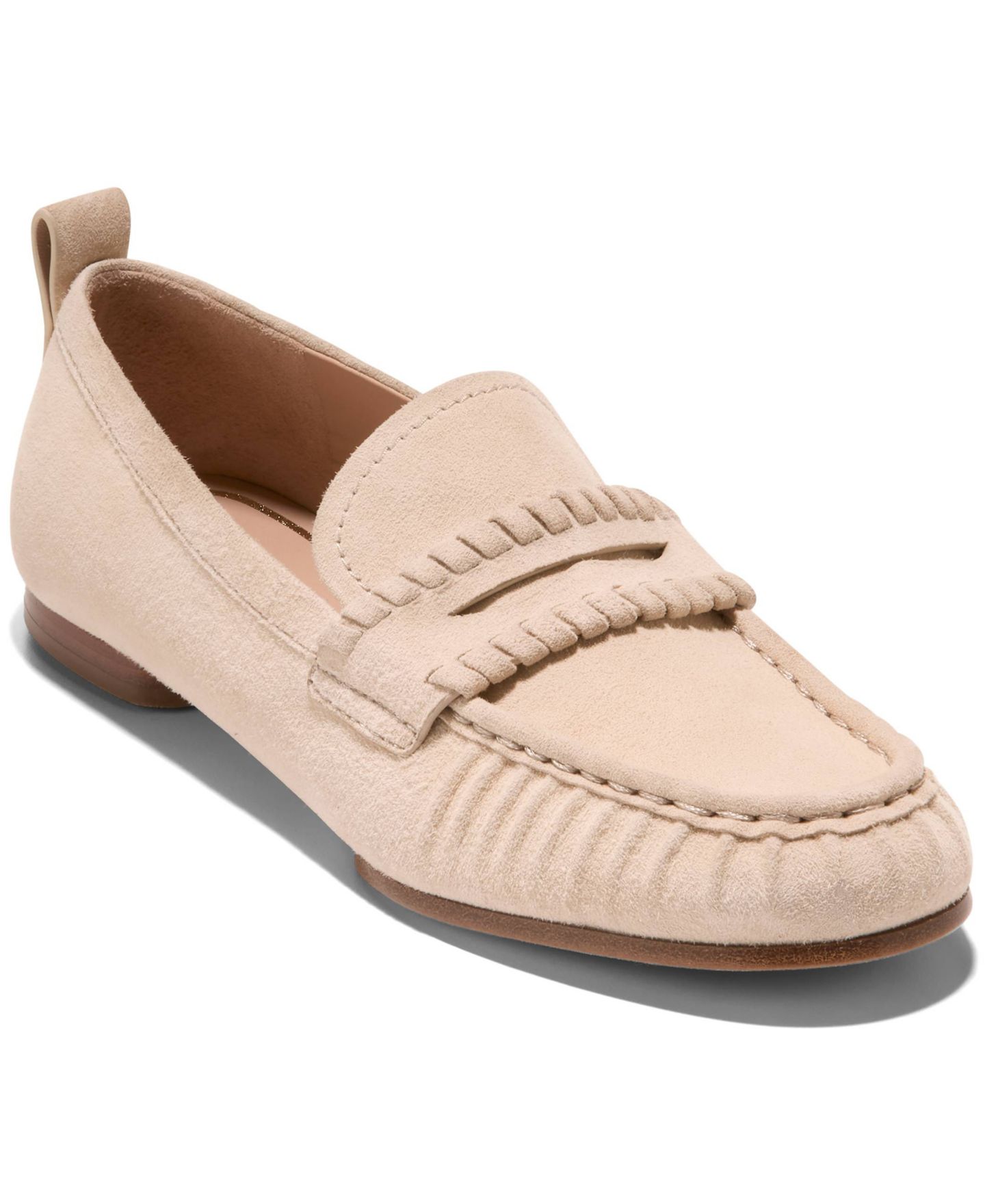 Женские туфли Cole Haan Danby Travel Slip-On, цвет: Овсяный замшевый — фото 1