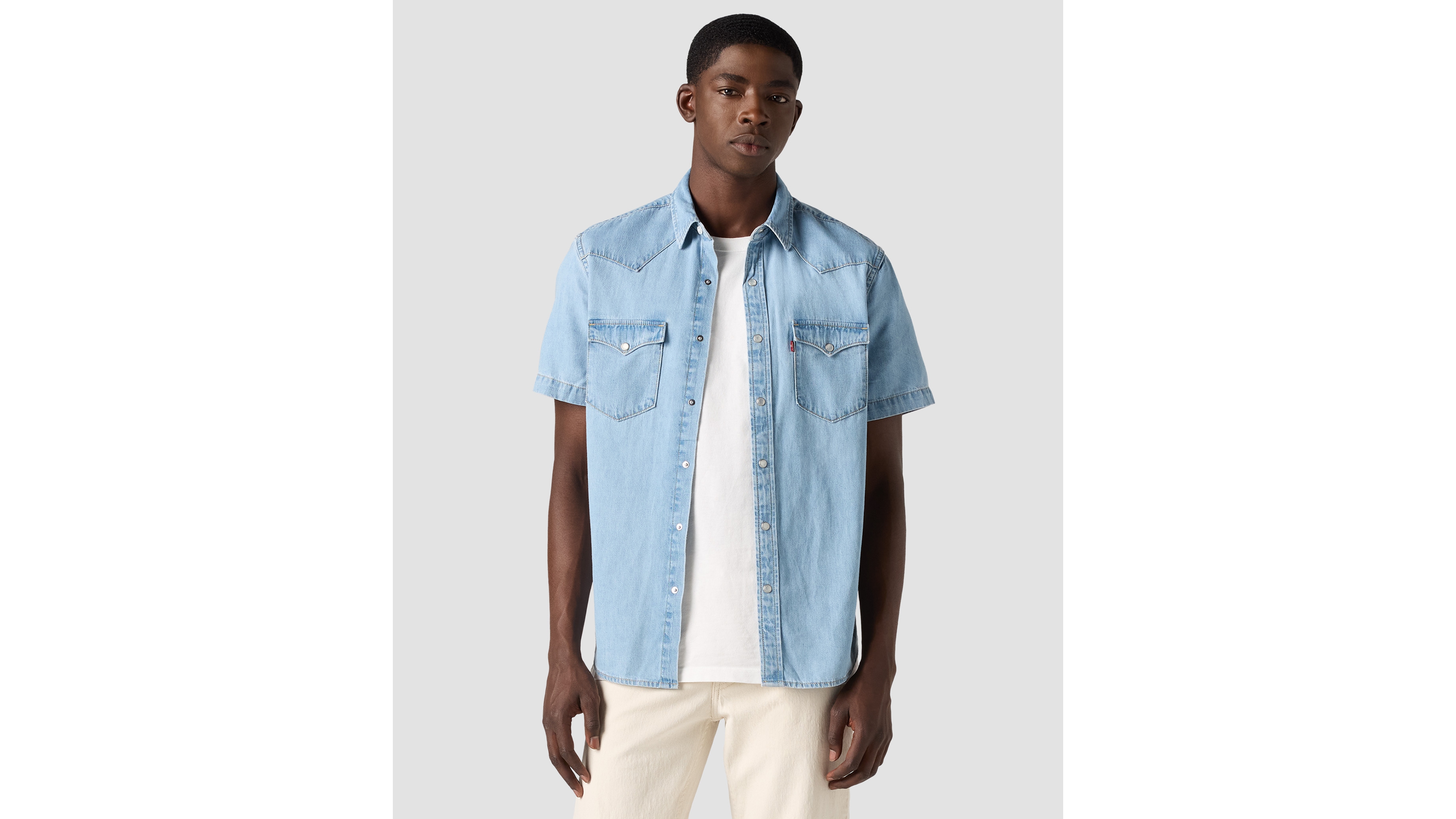 Levi's Men's Short-Sleeve Western Shirt
