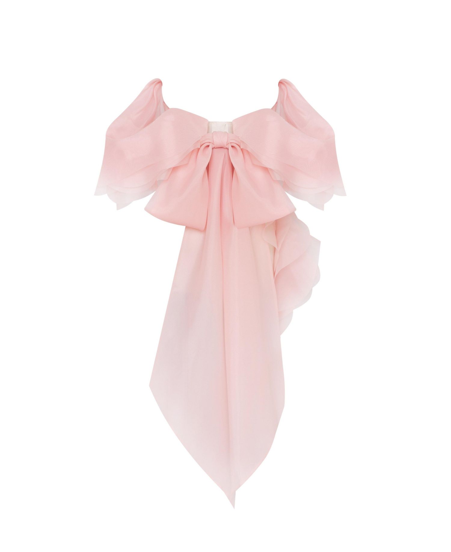 Womens Dreamy off-shoulder blouse with meringue flounces