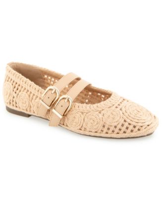 Kenneth Cole Reaction Women's Malibu Mary Jane Ballet Flats - Macy's