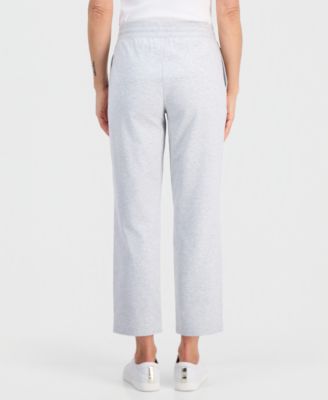 Petite Cropped Drawstring Pants
