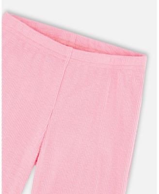 Baby Girls Crinkle Jersey Leggings Pink