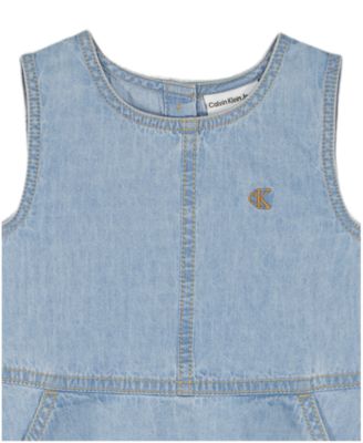 Girls' Toddler 2T-4T Sleeveless Denim Dress