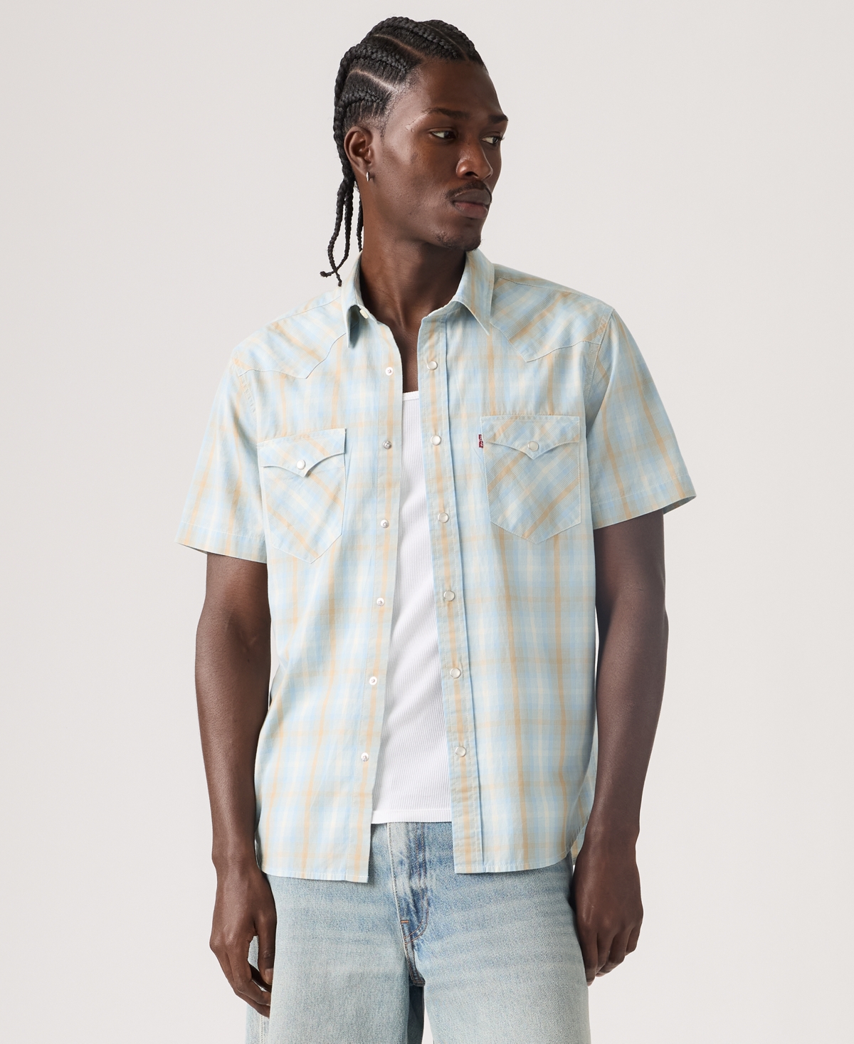 Levi's Men's Short-Sleeve Western Shirt