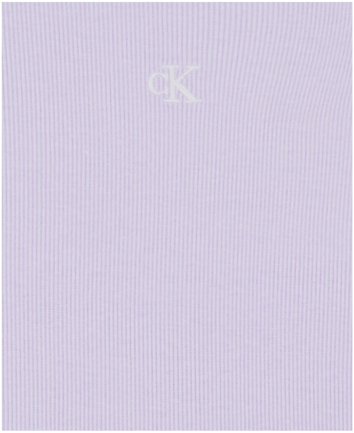 Calvin Klein Girls' Toddler 2T-4T Square Neck T-Shirt and Wide Leg Denim Pants, 2-Piece Set