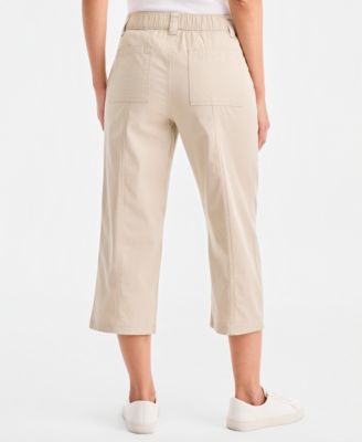 Women's Seamed Utility Capri Pants