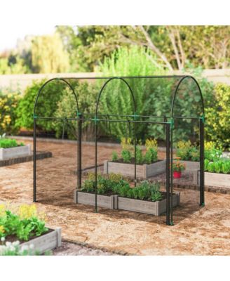Crop Cage, 6' x 3' x 5' Large Plant Protection Tent,