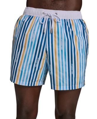 Men's Striped Volley Shorts