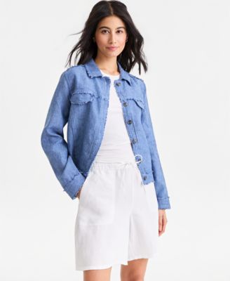 Women's 100% Linen Jacket