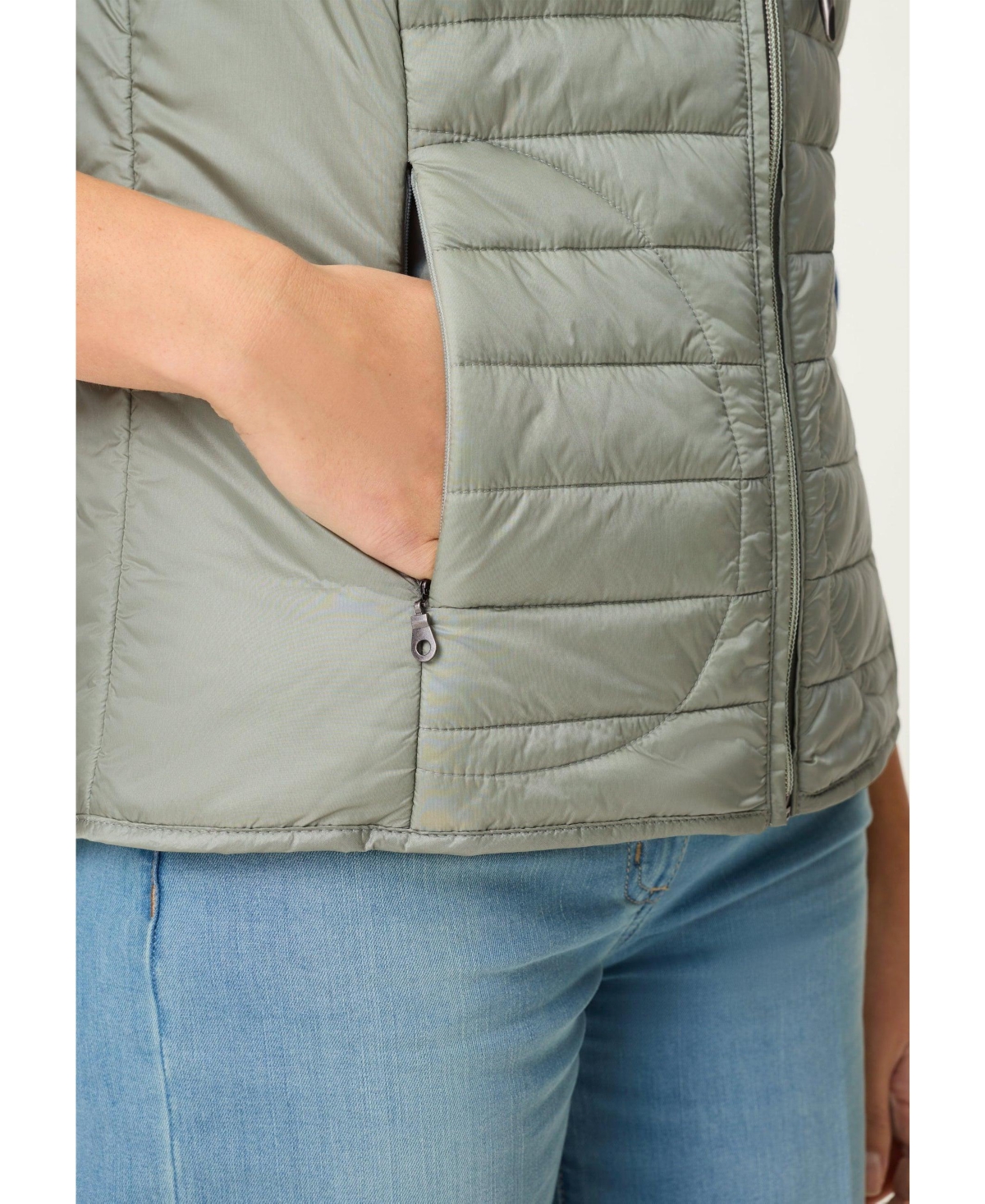 Olsen Women's Quilted Sporty Lightweight Vest