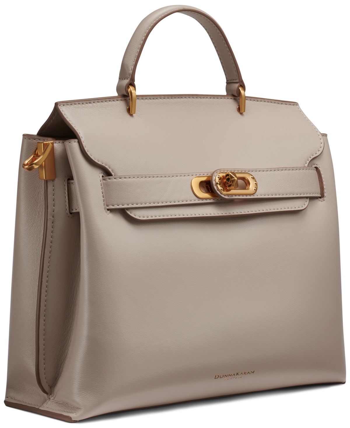 Donna Karan New York Turn-Lock Bridgehampton Small Satchel Bag