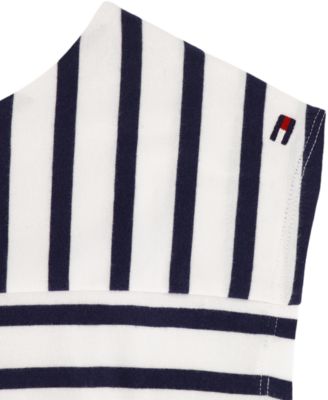 Girls' 7-16 Boat Neck Stripe Dress